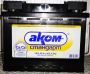 Автомобильный аккумулятор Аком Стандарт 55А/ч-12V ст EN425 европейские прямая 242x175x190
