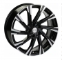 Легковой диск Khomen Wheels KHW1901 7,5x19 5x114,3 ET40 60,1 Black-FP